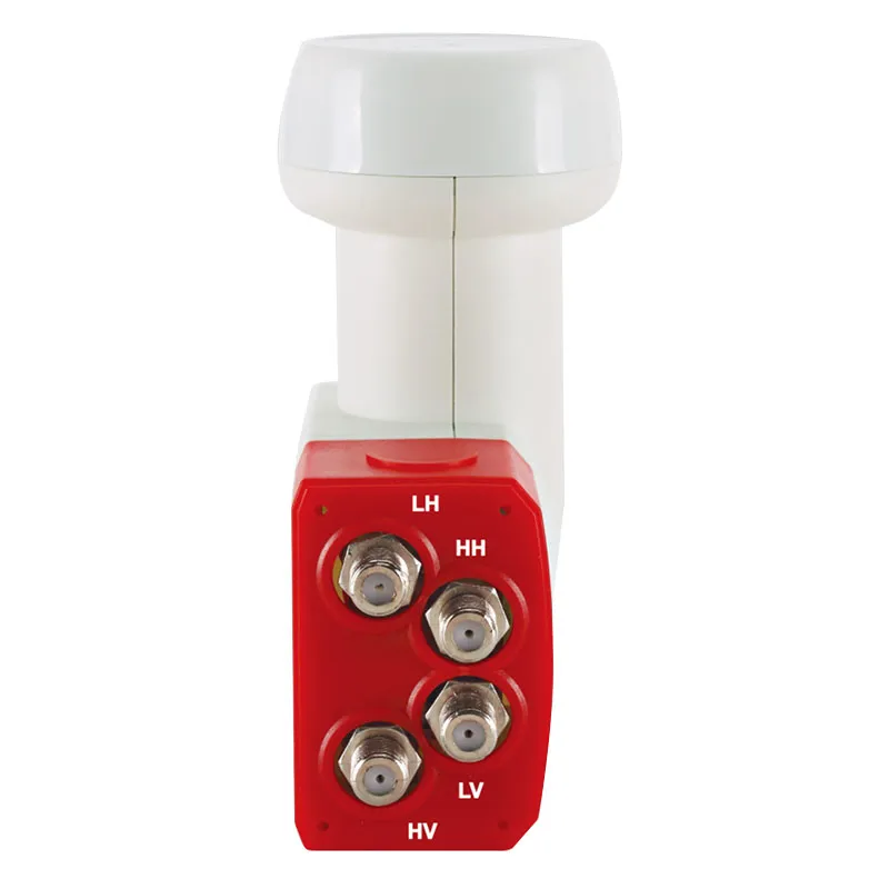 Quattro LNB Universal Ku Band with Hh, Hl, Vh, Vl