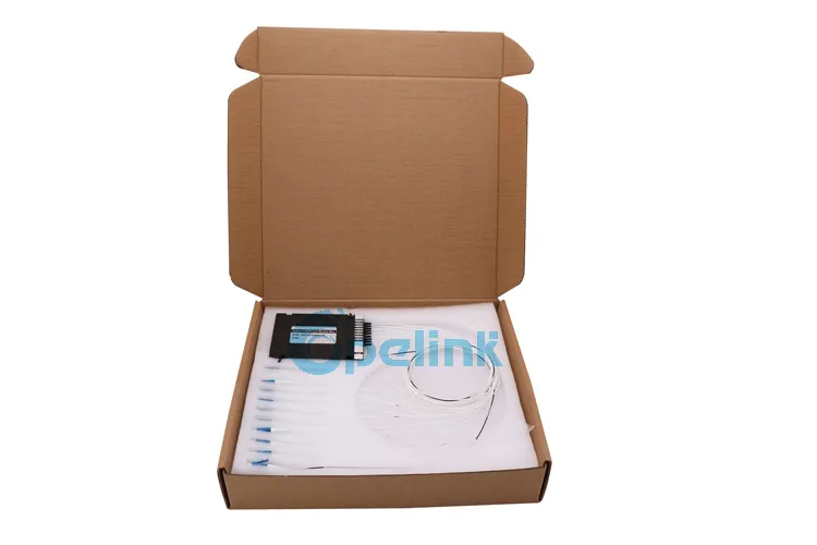 RoHS / Demux Module 8+1CH G657A1 Manufacture Mux /Demux Fiber Optic CWDM