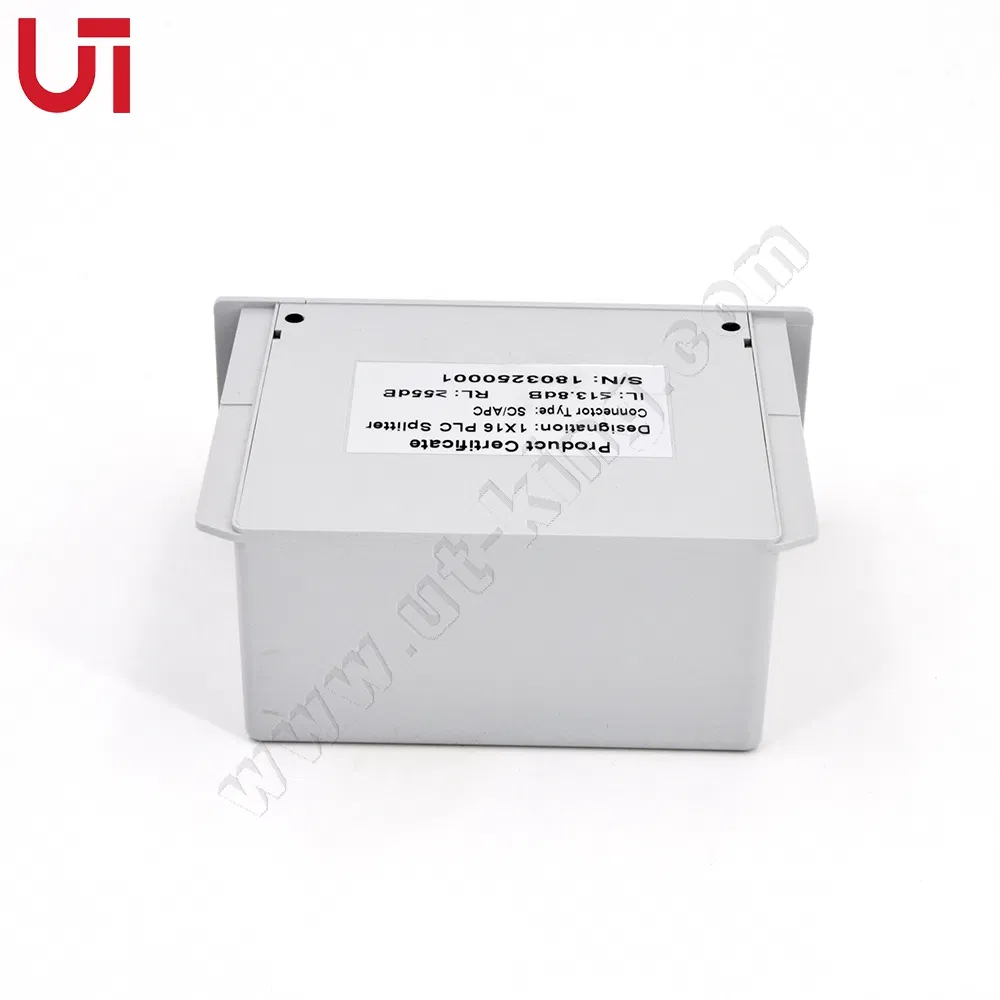 Sc/APC Connector 1*16 PLC Splitter Cassette Card Type for FTTH Fiber Optical Terminal Box Drop Cable