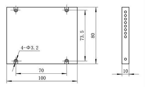 Single Mode Armored Fiber Optic Cable Splitter 1x2 with FC Connectors