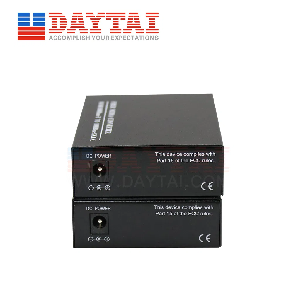 Single Mode Single Fiber 1000Mbps Media Converter for 60km Distance