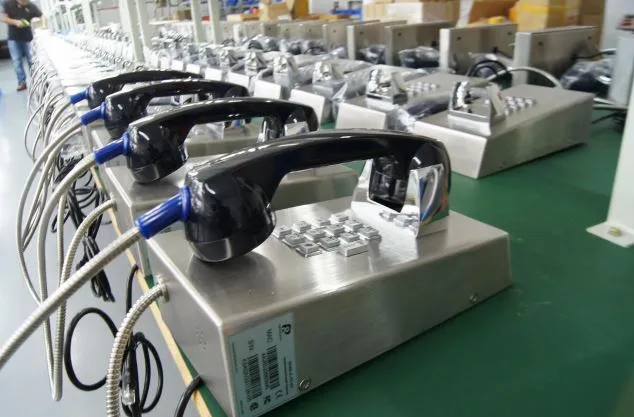 SIP Public Emergency Telephone for Jail with Voice Control Button