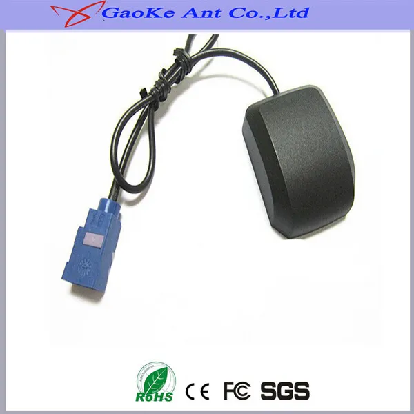 Size 48X37X17mm GPS External Active Antenna with Fakra-C Connector, Magnetic, 1575.42MHz GPS Antenna