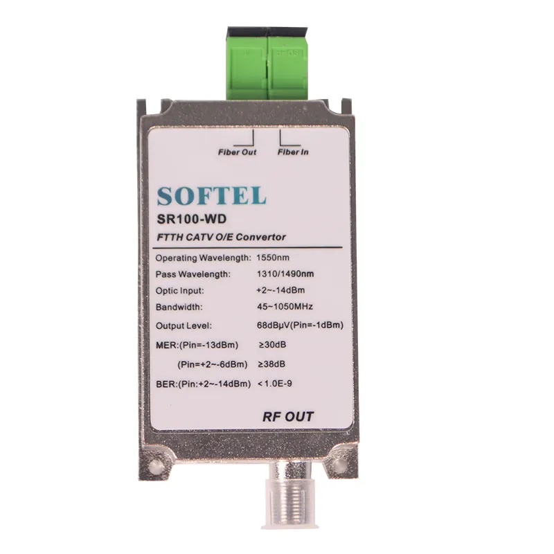 Softel  FTTH Passive Optical Receiver Wdm Optical Node Optical Node CATV Optical Receiver