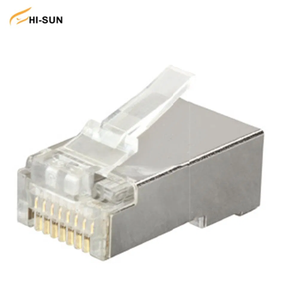 STP 8p8c RJ45 Connector Shielded Cat. 5e/CAT6/Cat. 6A Modular Plug