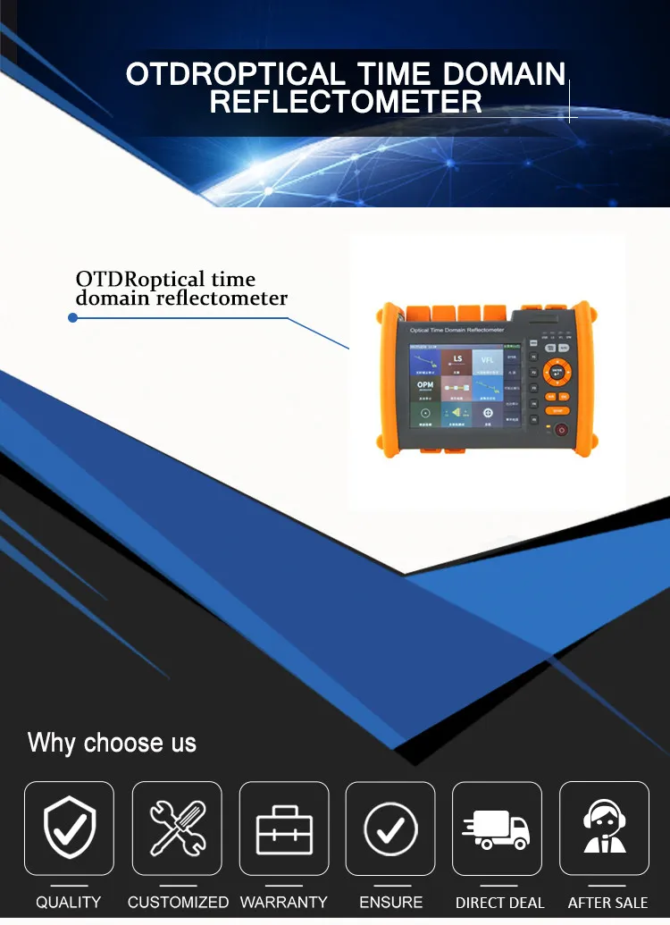 Telecommunication Tool Optical Power Detector 1550/1625nm 5600 Model Mini OTDR Similar to Exfo Palm Fiber Optic OTDR