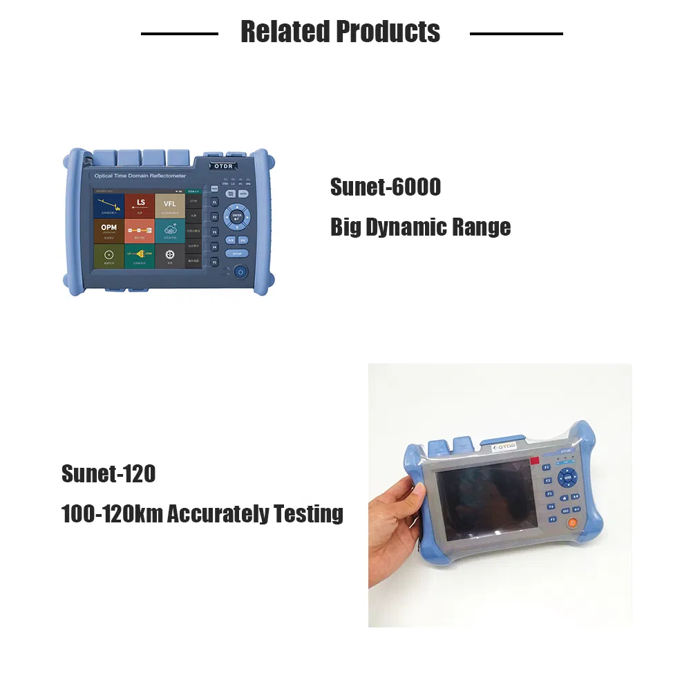 Telecommunication Tool Optical Power Detector 1550/1625nm 5600 Model Mini OTDR Similar to Exfo Palm Fiber Optic OTDR