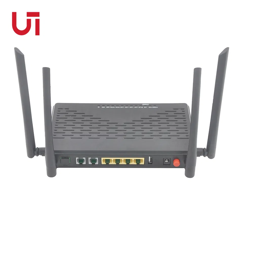 Ut-Gp4482 4ge+2pots+WiFi2.4&5.8g Dual Band Gpon ONU FTTH Ont AC Netlink Fiber Router Epon Gpon ONU