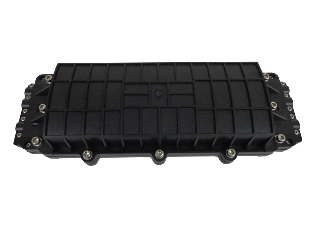 Waterproof 3in 3out Horizontal Fiber Optic Splice Closure Max 144cores